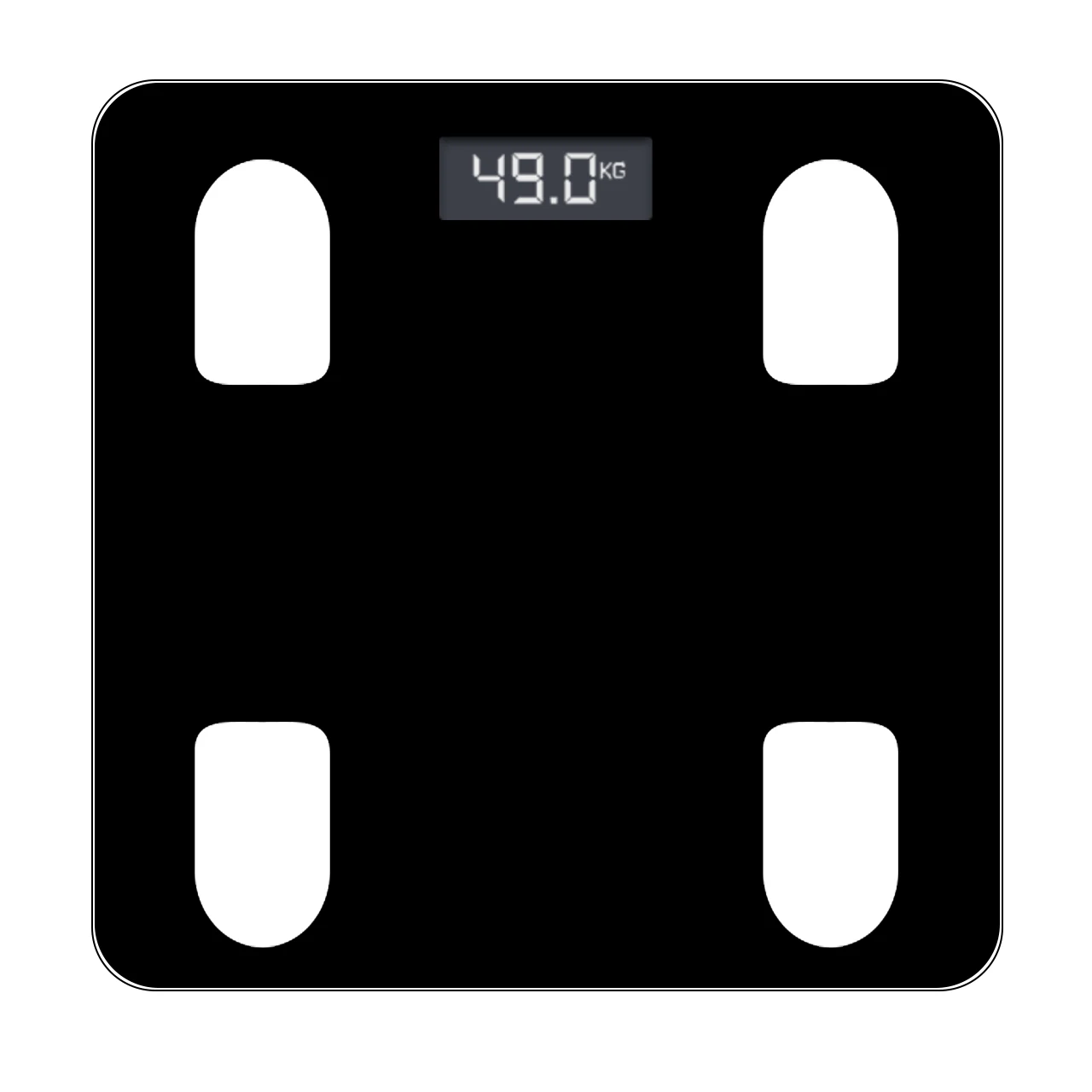 TSEC 2024 Hot Selling Smart APP Free Downloaded LEAONE Weighing Machine With 18 Data Measured In the APP Devices