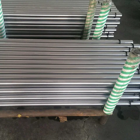 Hard Chrome Plated DIN 1.2711 Cemented Steel Rods 54NiCrMoV6 Low Carbon Steel Solid Round Bar