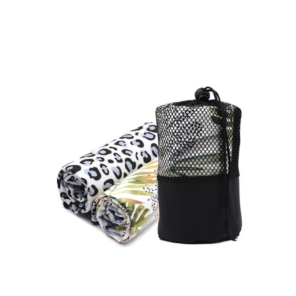 Free design custom orange stripes spa beach towel set fast shipping