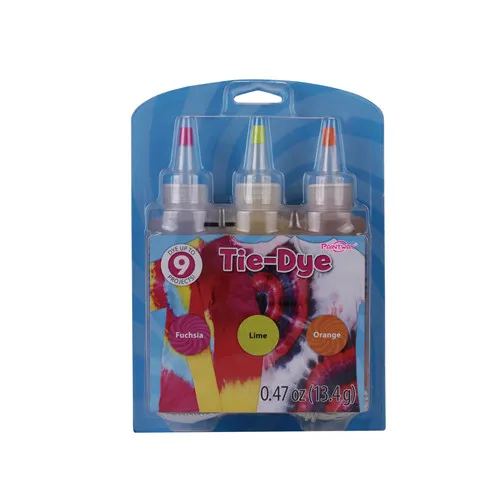 Custom 3-color Tie Dye Kit Non Toxic Direct Cold Water Dye DIY Clothing Stationery Set