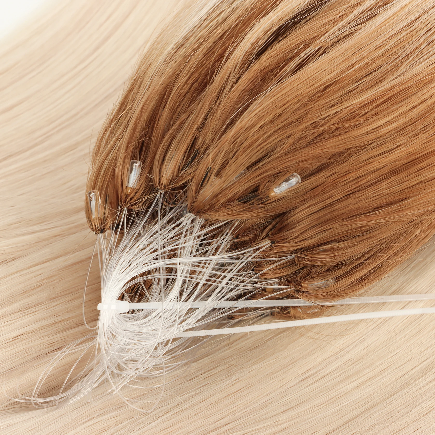 2024 Hot Sale New Arrival Human Hair Extensions Feathering Extensions invisible Wifi Hair Micro Loop Hair Extension