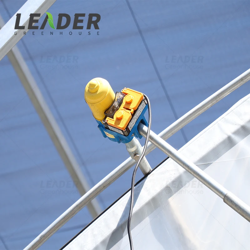 Good Price DC24V/220V 100W Greenhouse Electric Roll Up Motor For Tunnel Greenhouse Film Ventilation System