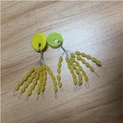 Positioning cotton bean sea fishing, sliding and drifting rock pole special rubber stopper beans