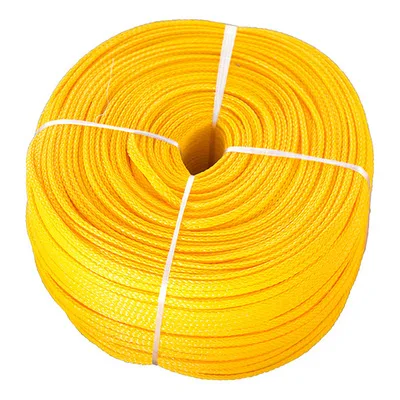 Durable 3 strand polyethylene rope in coil pe twine