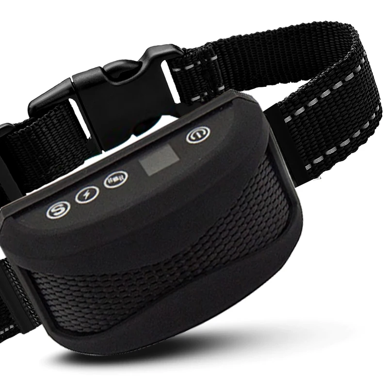 Pet Dog Anti Bark Collar Adjustable 7 Sensitivity Levels Vibration Stop Barking Dog Collars No Bark Dog Collar