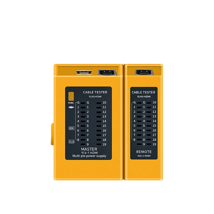 2021 new arrival multi function hd-mi wire tracker lan tester network cable tester