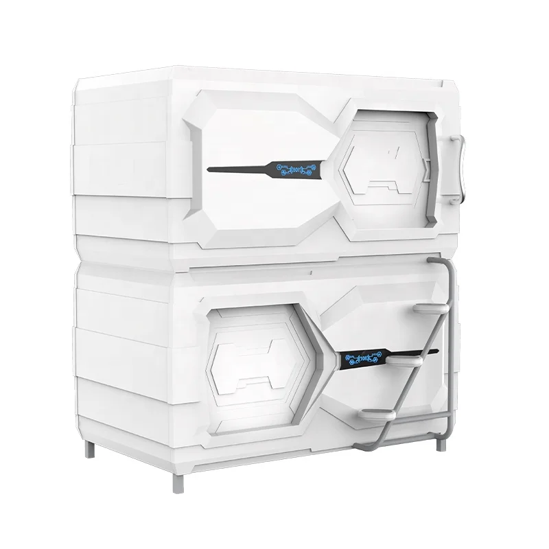 Oem Capsule Hotel Soundproof Sleeping Pod Container Mobile Individual Luxury Capsule Hotel