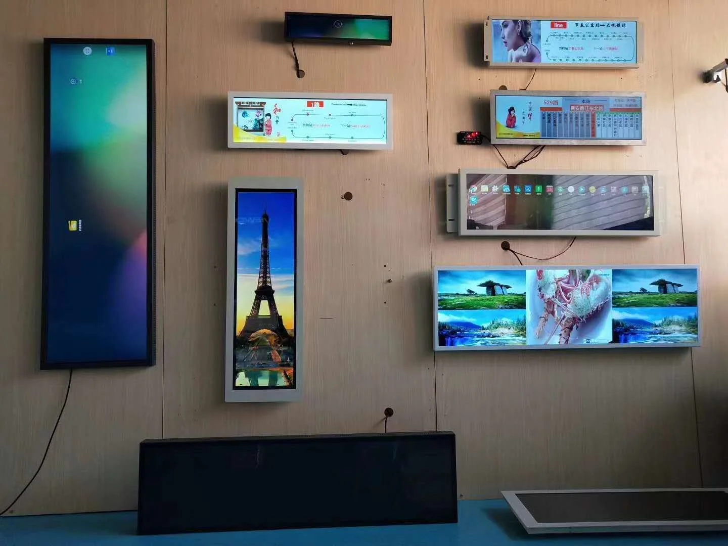 Тотем полка для супермаркетов маркетинговый дисплей ЖК-дисплей стретч-бар 23 1 дюймов внутренний экран OEM SDK PVD опционально 50000HUORS