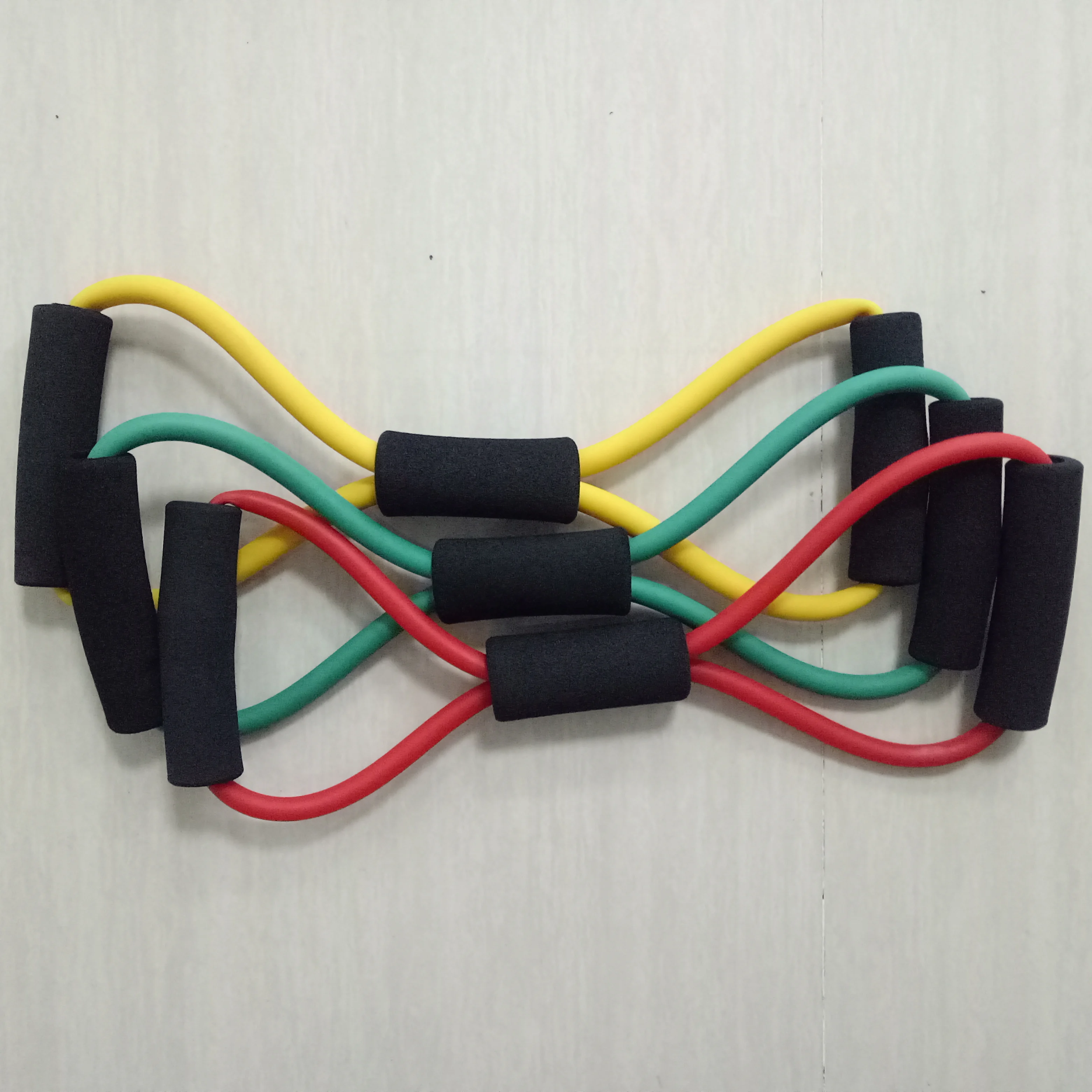 Аксессуары для тренажерного зала прочные цветные латексные трубки Резиновая лента эластичные