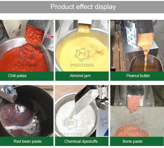 Factory Direct Automatic Colloid Mill Butter Home Use Peanut Making