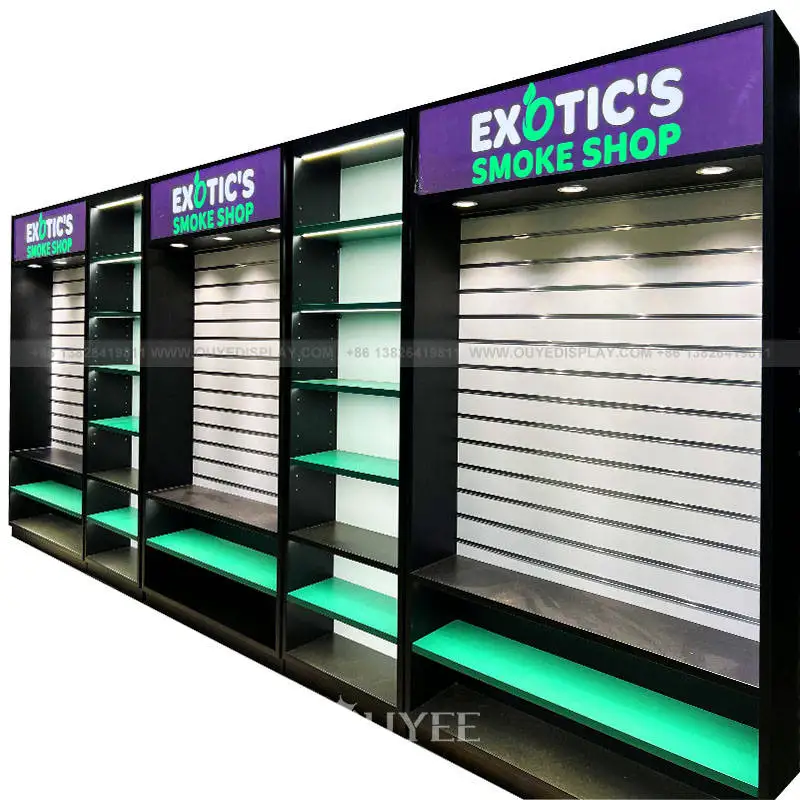 Shop Design Smoke Shop Retail Display Retail Display Counter Tobacco Display Stand For Smoke Shop