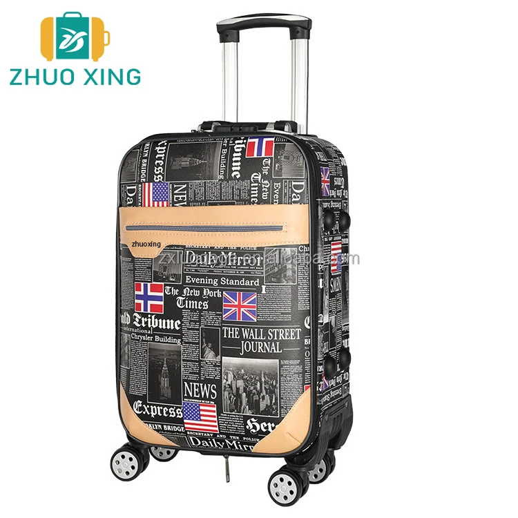 cheap price 600D luggage fabric trolley lightweight luggage fabric suitcase 20inch 24inch 28inch