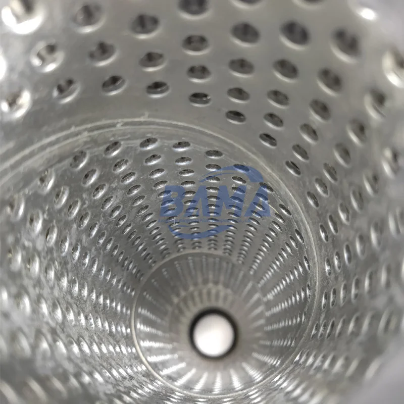 Hydraulic filter BAMA machine oil filter 932679Q For oil filter making machinery