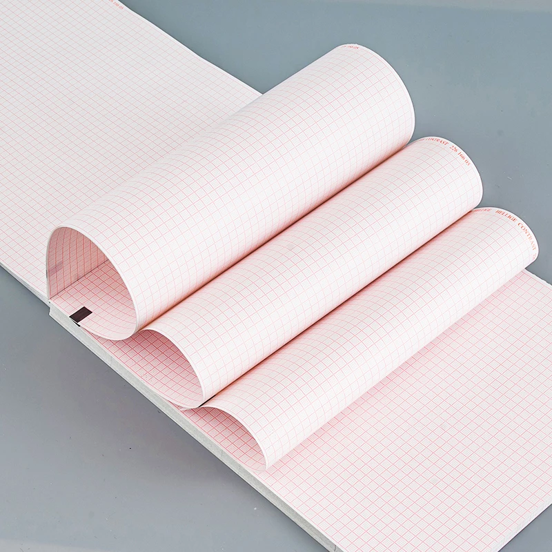 Custom 80mm 20m 144 30m 57mm 30m Media Roll 20 Cm Z Fold 210 Ecg Paper