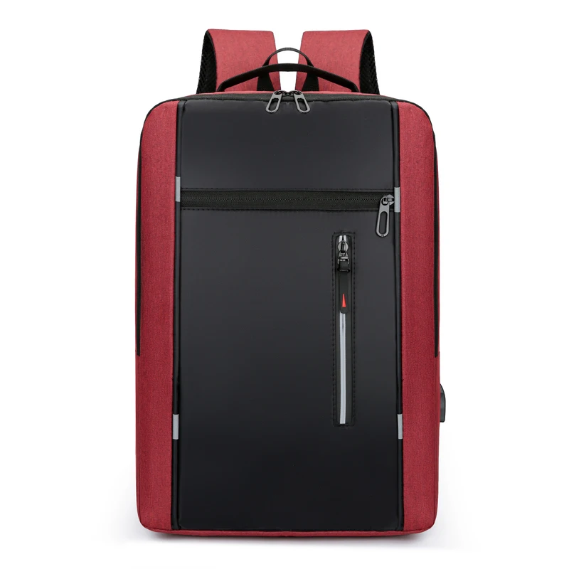 Large business 15.6 inch Usb charger backpack multi-function travelling backbag mochilas escolares