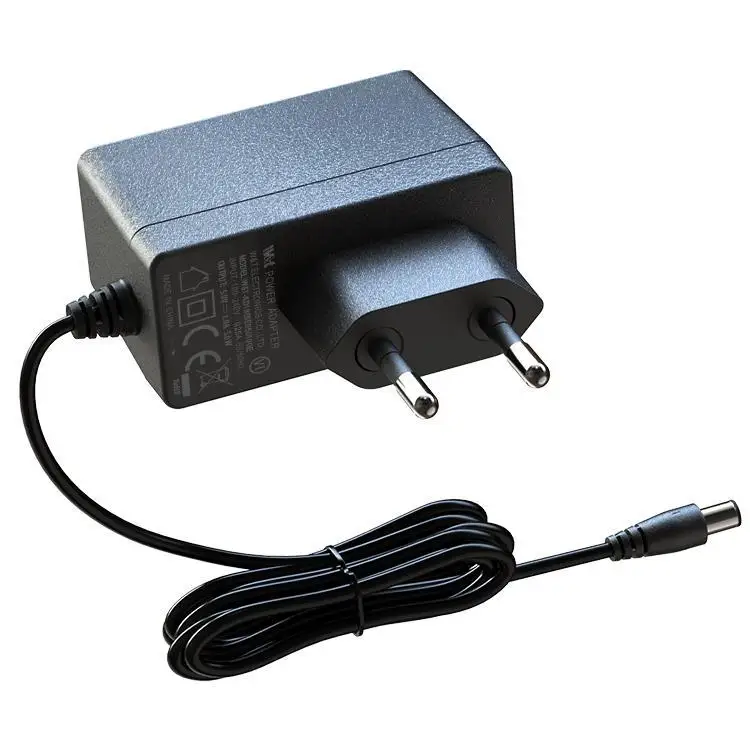 Eu Plug Cctv Power Supply Dc12v 2a Output Workable For Wifi Ptz Camera Ahd Camera Ip Camera