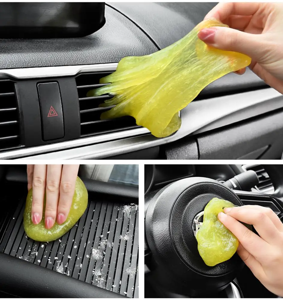 
Keyboard Gel Car Clean Glue Cleaner Dust Germ Cyber Putty Desk Computer Laptop Phone Car Interior Accessories 