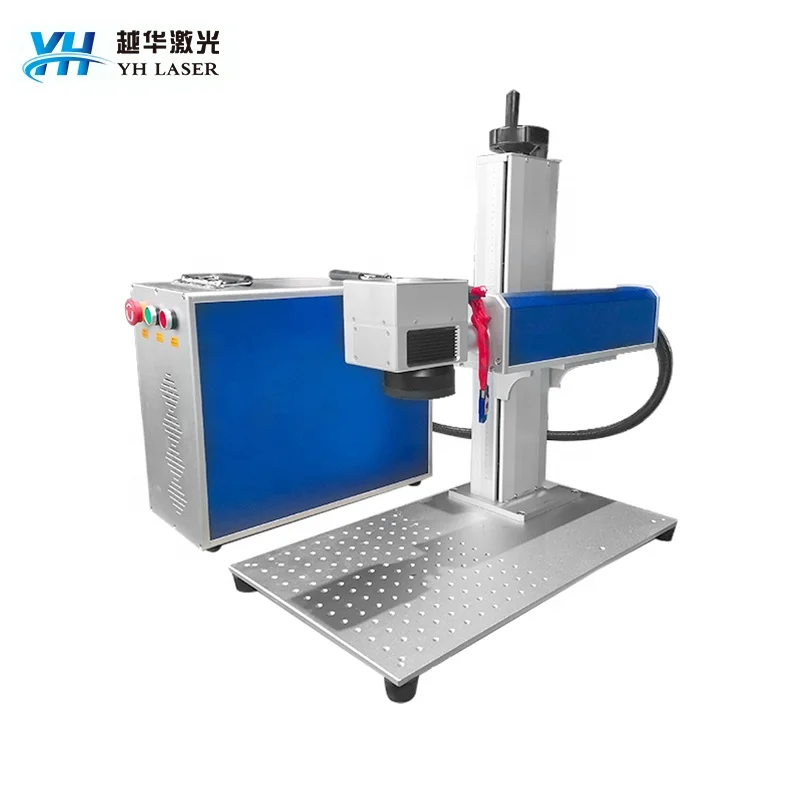 30w 50w Raycus Jpt Fiber Laser Marker Optional Rotary Gold Steel Engraving Cutting Laser Marking Machine For Metal