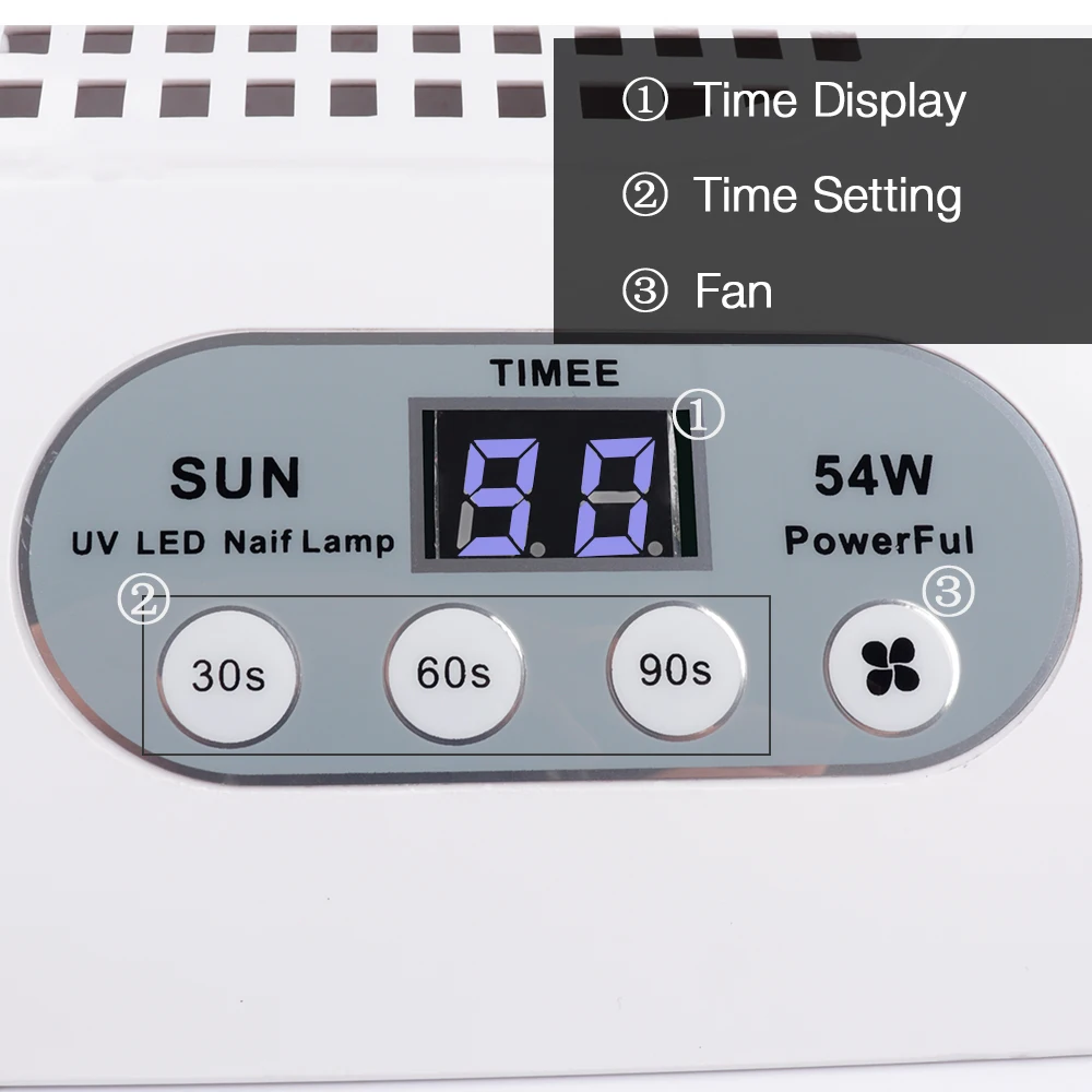 5 in 1 Professional 30000rpm Electric Nail Drill Machine UV LED Lamp For Gel Polish Dust Collector Desk Dryer For Salon & Home