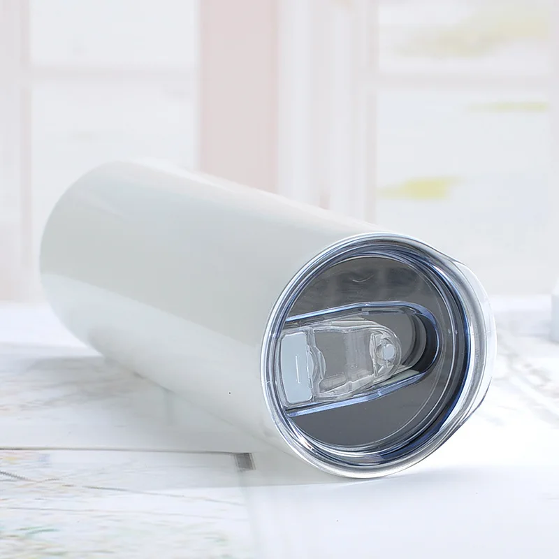 Hot Sale Thermal Sublimation Straight Body Thermos Thermal Transfer Coating Vacuum 3020 Slim Car Skinny Tumbler Menstrual Cup