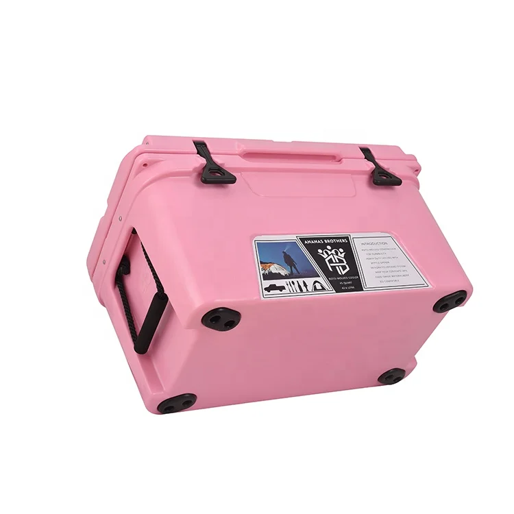 Custom logo red pink blu army green heavy duty Hard Cooler Keeps Ice Up to 5 Days