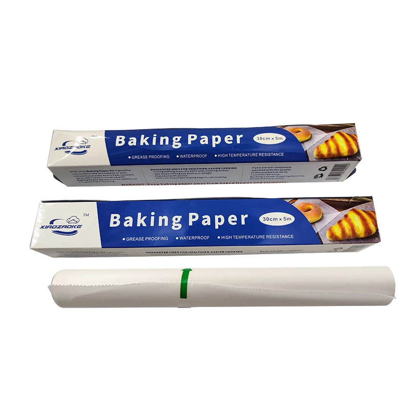 High temperature baking parchment paper sheet