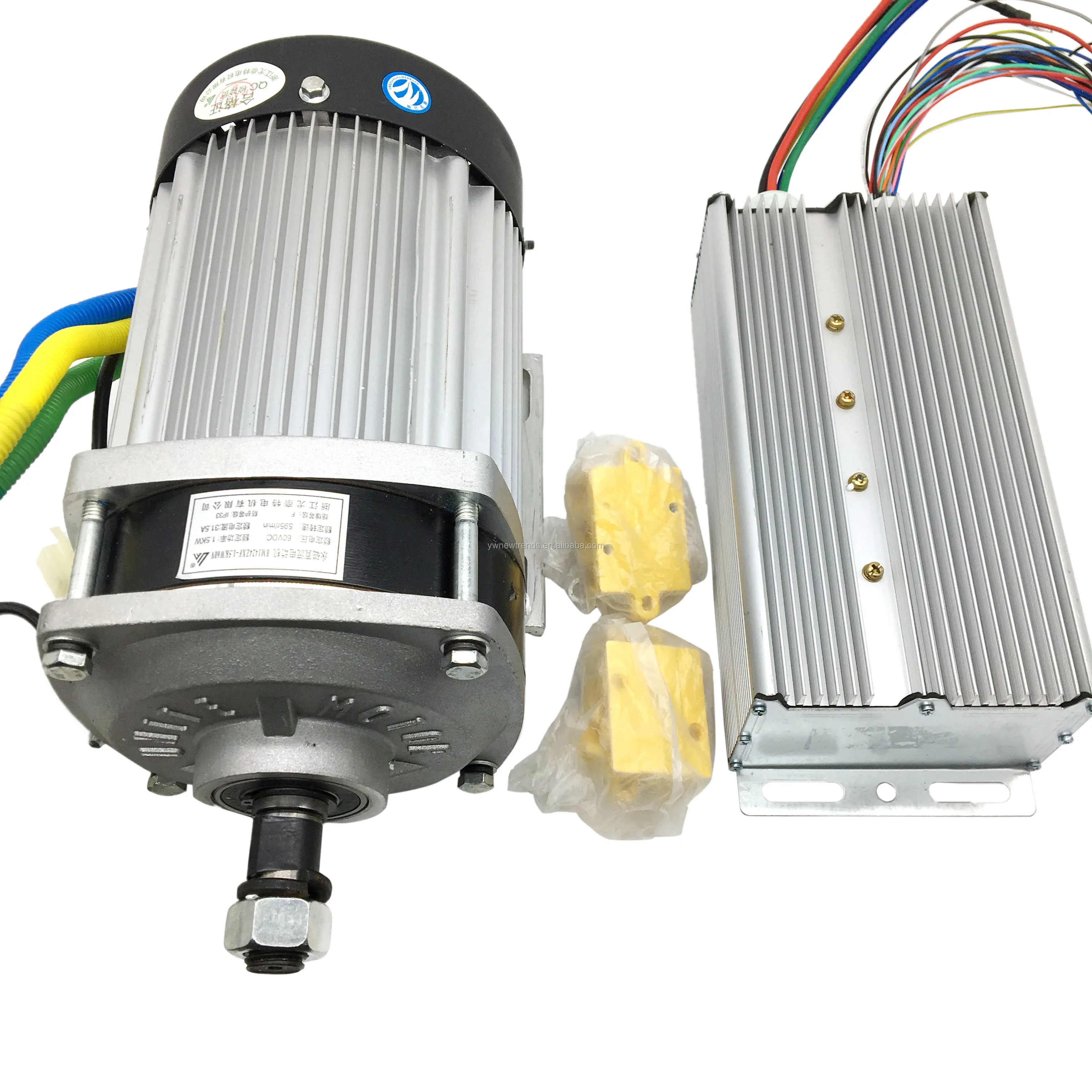 BM1424ZXF 1500W 48V 60V 72V Controller with Medium & Heavy Load Electric Tricycle  Brushless DC Motor Conversion Kit