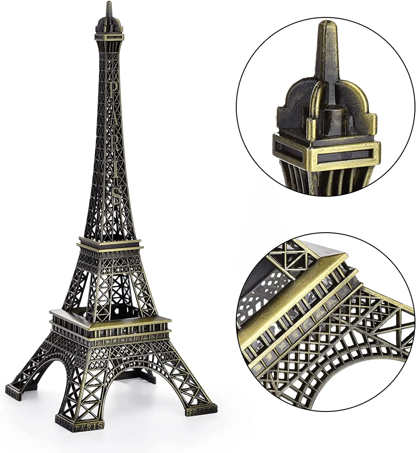 Eiffel Tower Statue Souvenir Gift Decor Home Alloy Metal French Eiffel Tower Souvenir Gift Decor Table Eiffel Tower Figurine