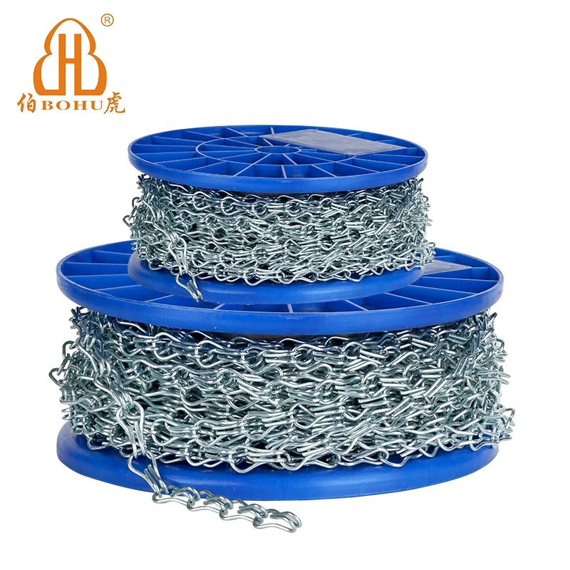 BOHU metal chains double link jack chain decorative chain