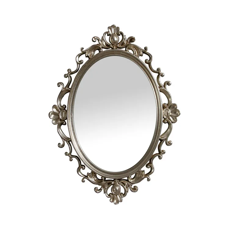 high quality retro style home decor mirror wall hung frame mirror