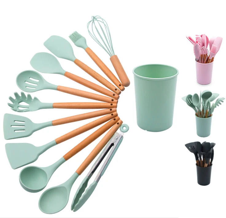 12 pieces in 1 set nylon kitchen accessories cooking tool kitchenware cocina nylon kitchen utensils from china