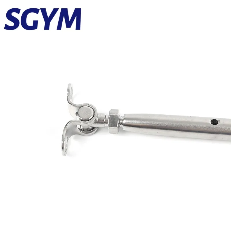 180  Adjustable Angle  Wire Rope Cable Railing Hardware Toggle Turnbuckle with Hexagon Grub Screw Bolts buckle for Deck Post