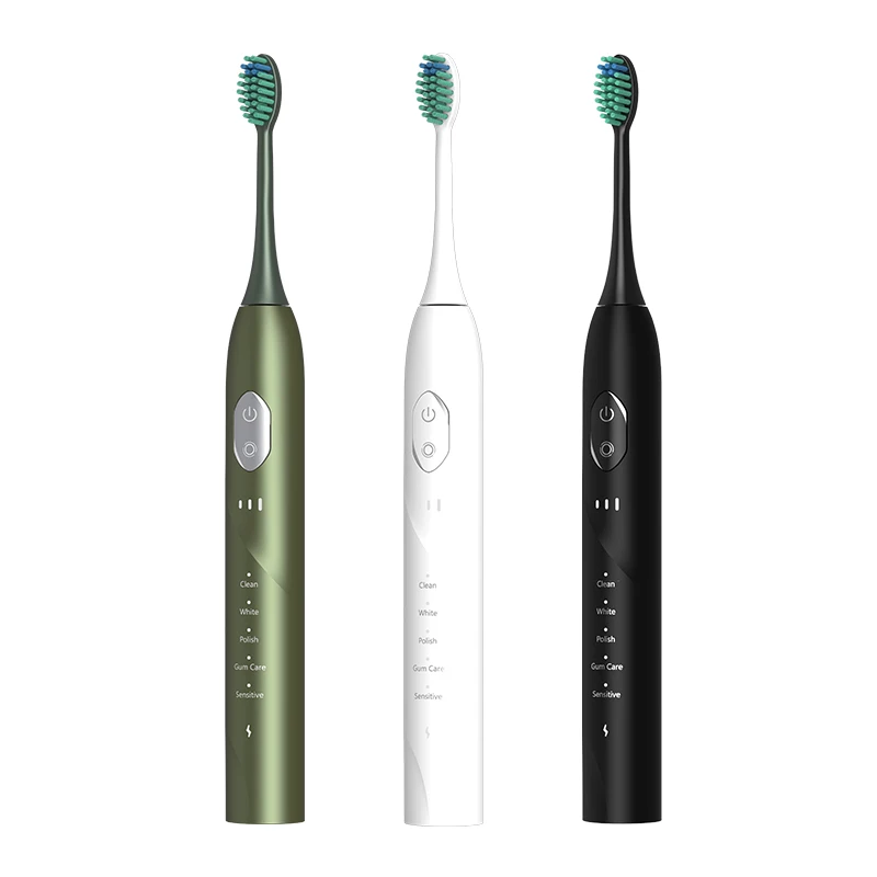Customized sonic toothbrush IPX7 waterproof travel smart self-cleaning rechargeable adult toothbrush OEM electric toothbrush