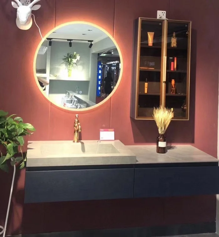 Wall Mounted Bedroom Waterproof Bathroom Led Mirror Smart With Time Display
