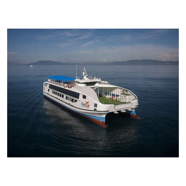 
50M Ro Ro Vessel for Passenger and Car Ferry Catamaran for Island Transportation FastCat Passenger Ferry 