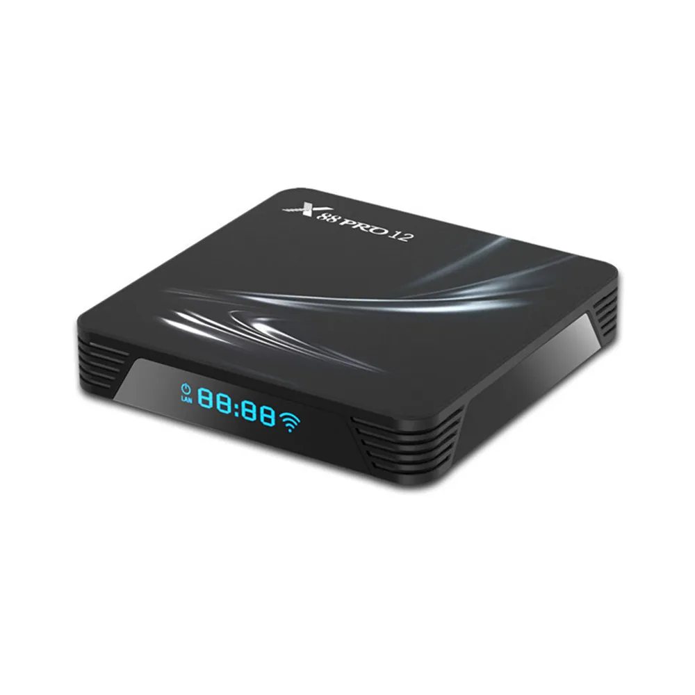 Smart TV Box Android 12 4G 32GB 64GB 4K Android 12 TVBox  2.4G 5.8G WIFI Set Top Box 2023 X88 Pro 12 Media Player
