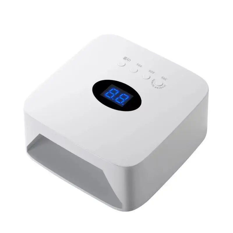 Профессиональная УФ-лампа для ногтей аккумуляторная беспроводная УФ светодиодная лампа геля