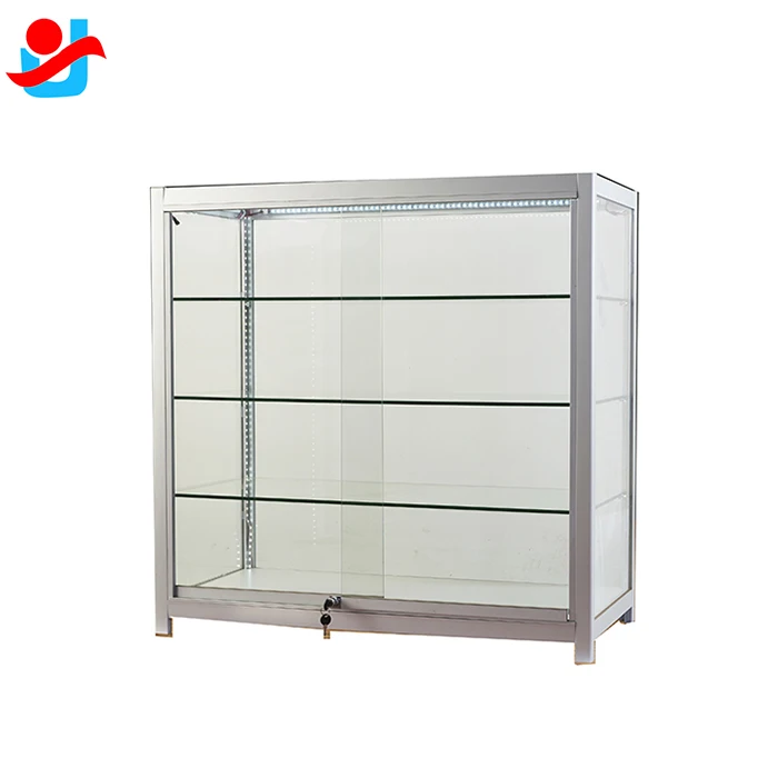 Высококачественная витрина для демонстрации аксессуаров украшений в розничном магазине 4 фута черного цвета