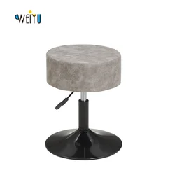 150 Containers per Month new design every week Fabric PU Seat Adjustable Swivel Bar Stool Footstool