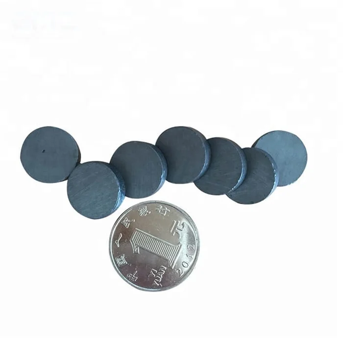 China Manufacturer Price Large And Small Size Cylinder Round Shape Ceramic Ferrite Magnets