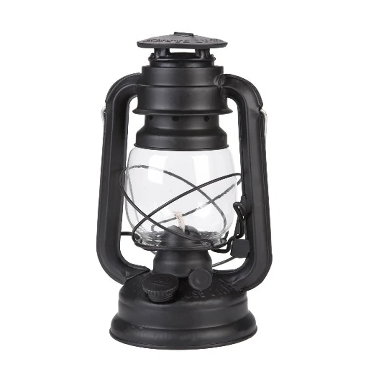 
Outdoor Iron metal classic antique hurricane oil tent lamp portable handled vintage camping kerosene lantern for hiking 