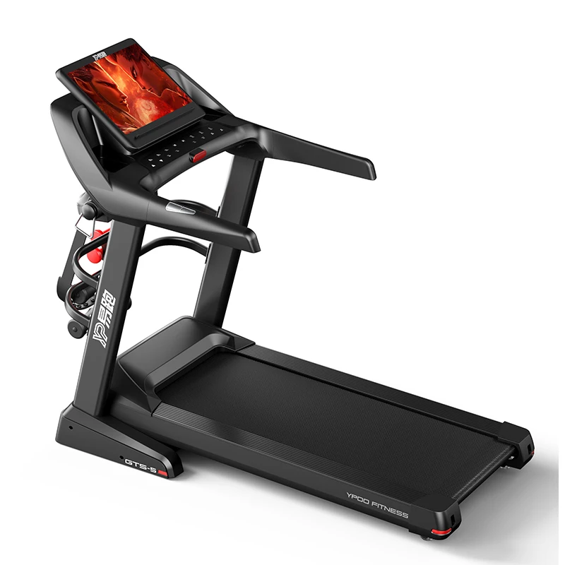 YPOO Best selling electric treadmill tv screen treadmill 2.5hp foldable commercial Power fit treadmill