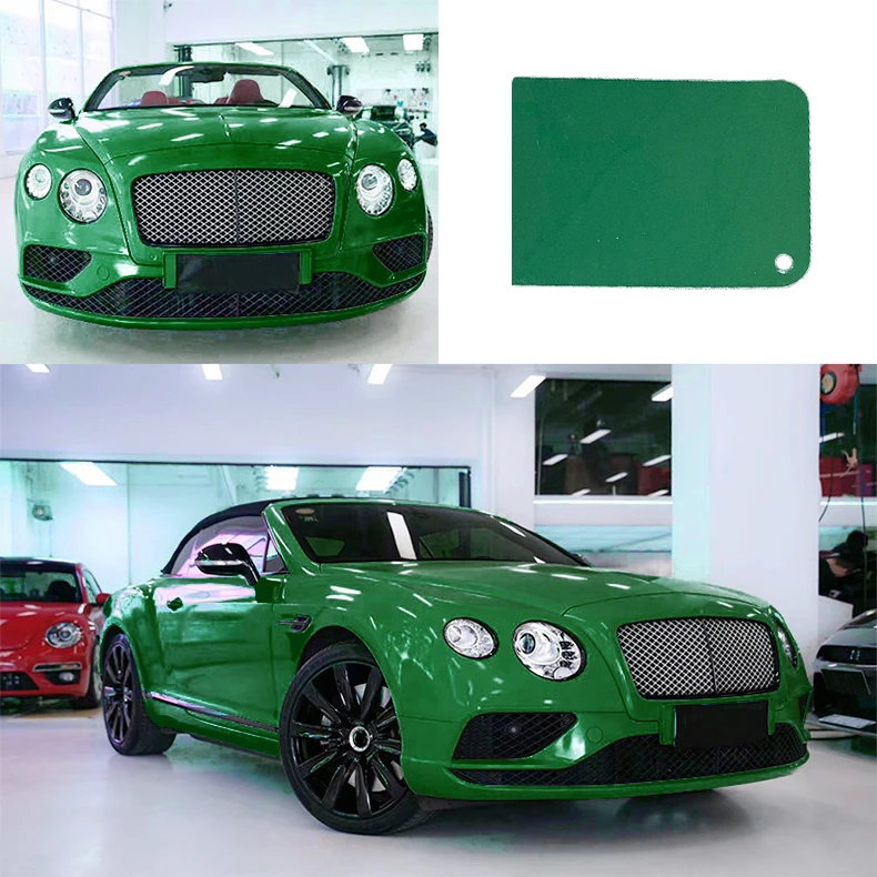 PET Blue Car Body Plastic Protective rocky Film Chameleon Color Changing Tint Wrap