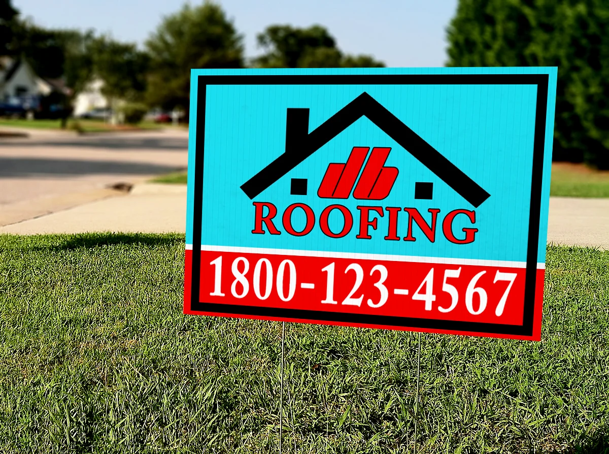 PVC Board Yard Sign Rent Open House No Hiring or Political Lawn Sign Suitable For Birthdays Parties And Promotion