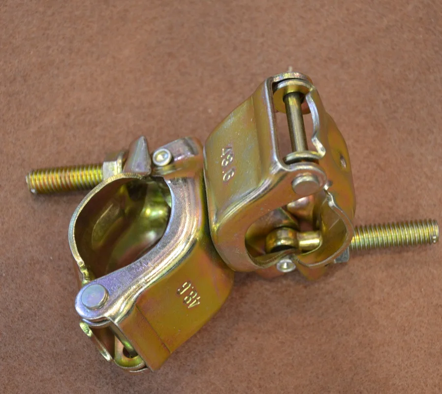 90 degree Light Weight Scaffolding Bracing Coupler Steel Swivel Forged Scaffolding Clamp