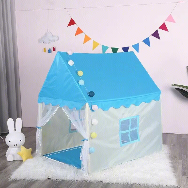 Newest design game room inside outside folding tent kids play toys house