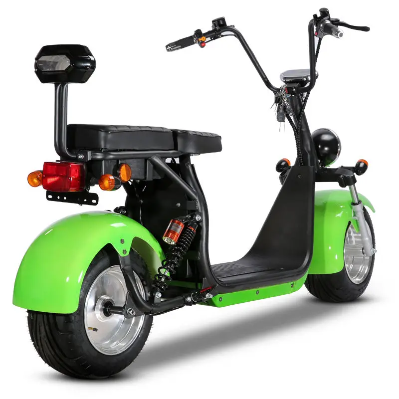 Fast Off Road 2000w 2 Wheels Fat Tire E-scooters Citycoco Self-balancing Foldable Electric Scooter / Motorcycle For Adult