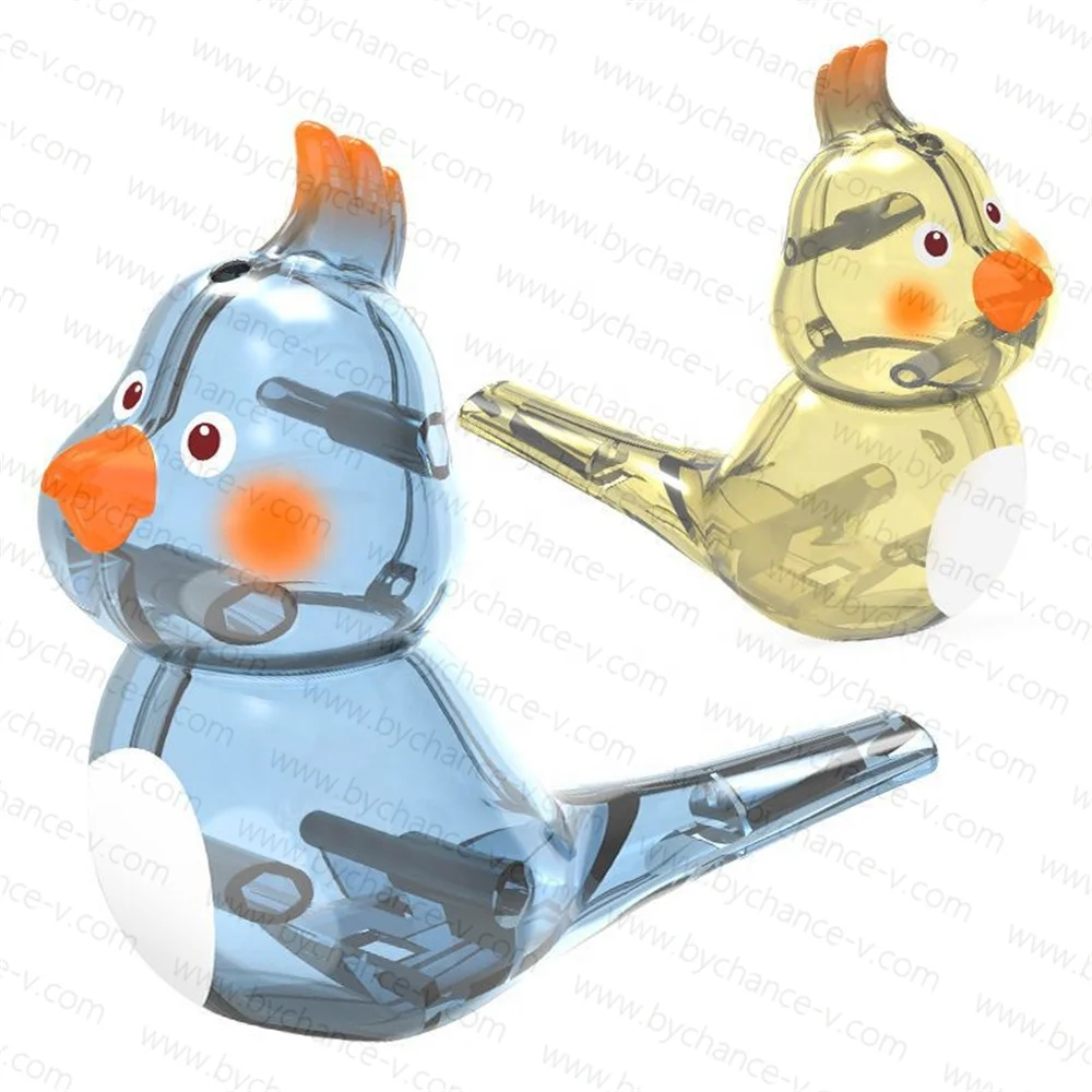 classic birdy toy imitate birdsong funny birdy whistle refill with water Easter Birthday Christmas party event free gift