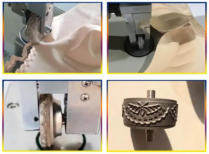 Ультразвуковая кружевная швейная машина для изготовления цветов