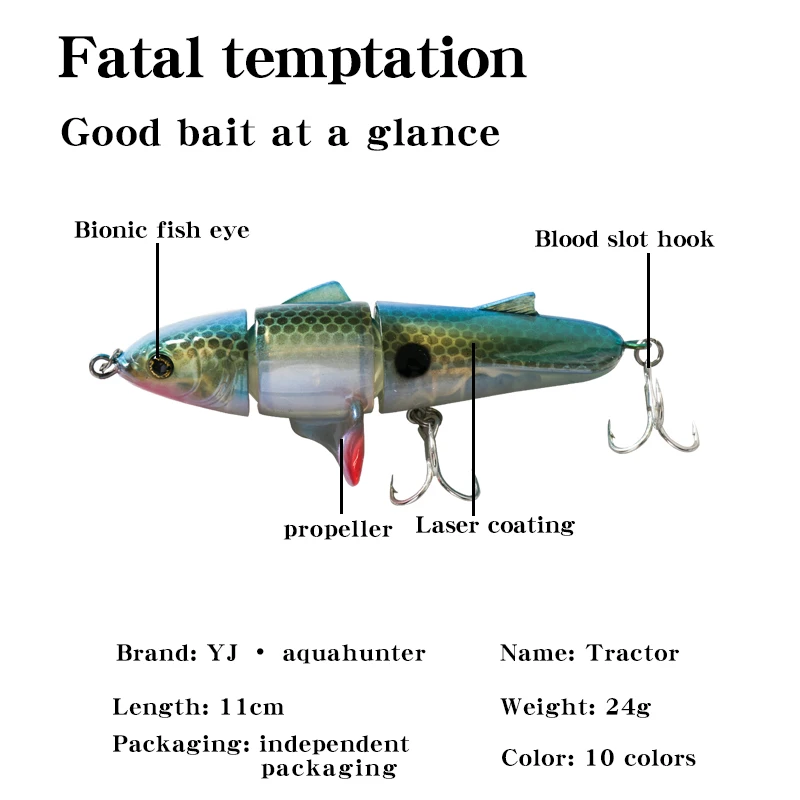 Воблер рыболовная приманка пухлая рыба 11 см 24 г рыболовные приманки жесткая многосекционная для троллинга спиннинговая